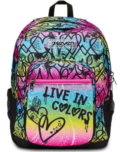 Zaino scuola Seven Freethink Colour Expression