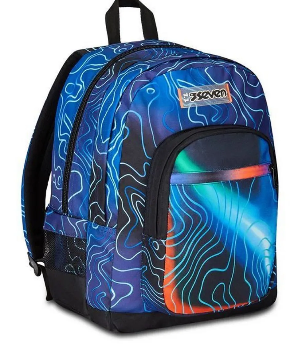 Zaino scuola Seven Freethink Mapset Boy
