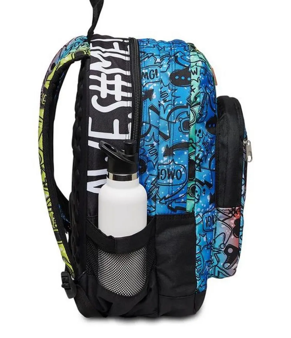 Zaino scuola Seven Freethink Fluo Stamp
