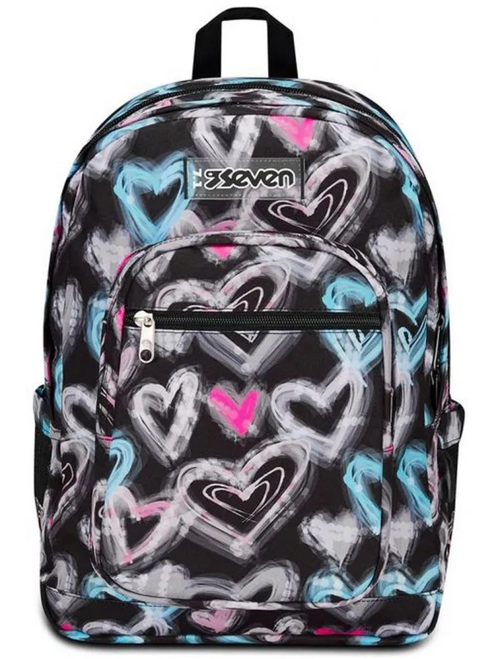 Zaino scuola Seven Freethink Girl Jet Black