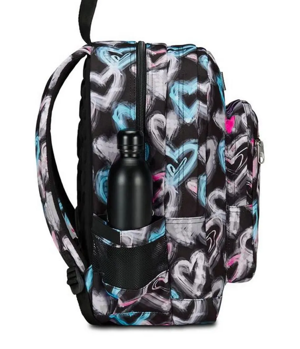 Zaino scuola Seven Freethink Girl Jet Black