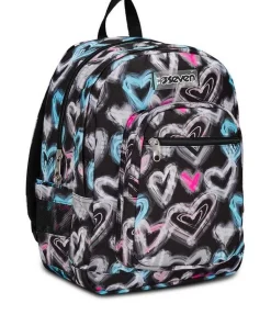 Zaino scuola Seven Freethink Girl Jet Black