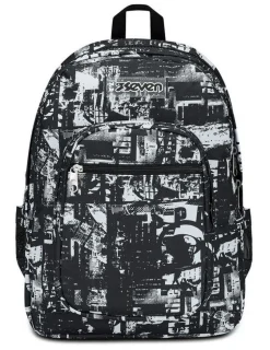 Zaino scuola Seven Freethink Boy Jet Black