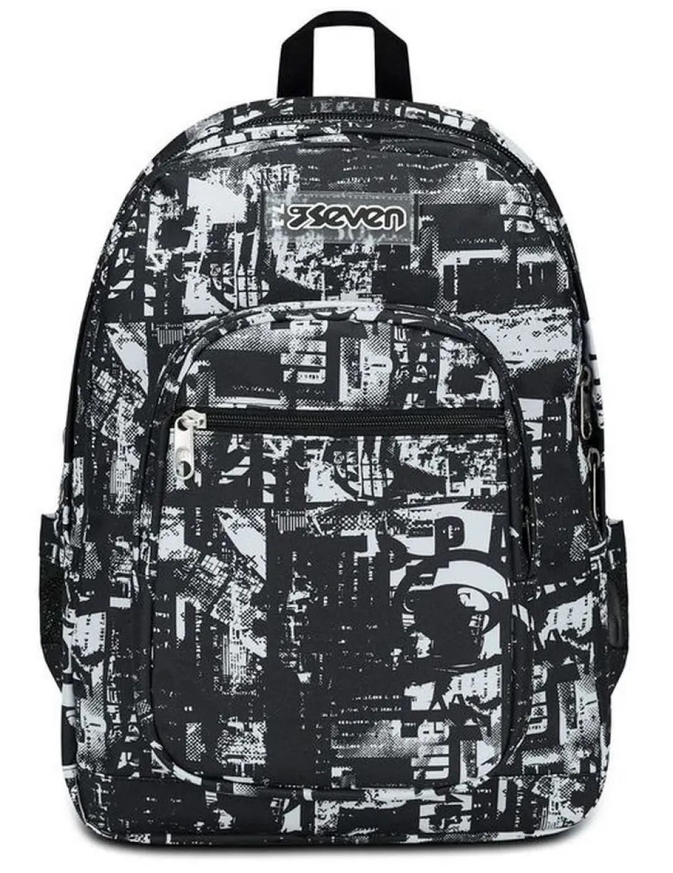 Zaino scuola Seven Freethink Boy Jet Black