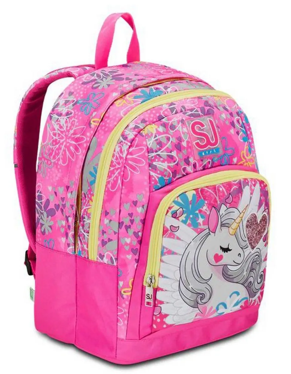 Zaino scuola SJ Advanced Unicorn Led