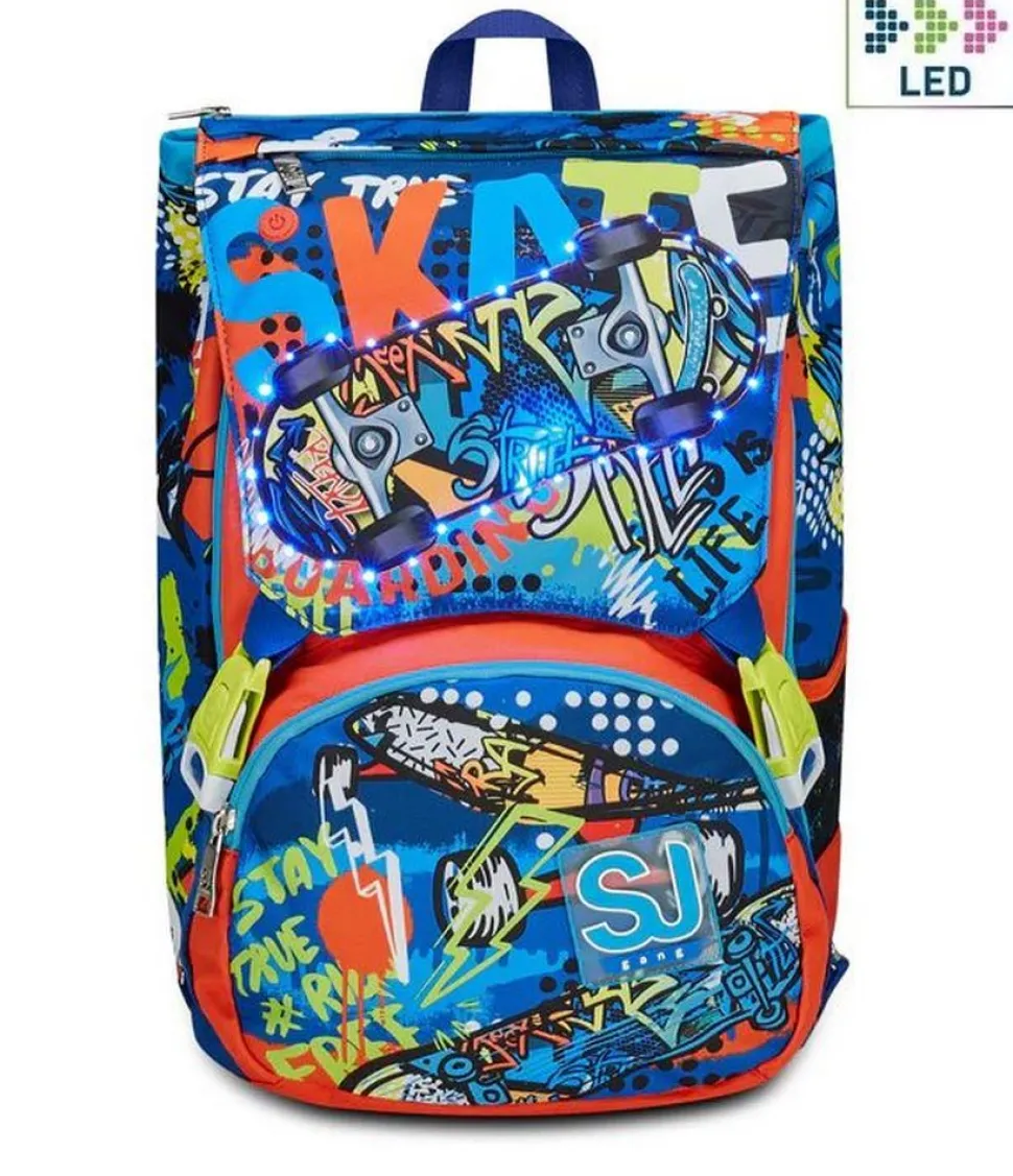 Zaino scuola SJ estensibile Big Trickyled