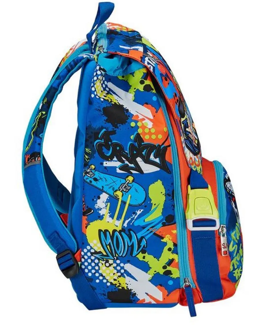 Zaino scuola SJ estensibile Big Trickyled