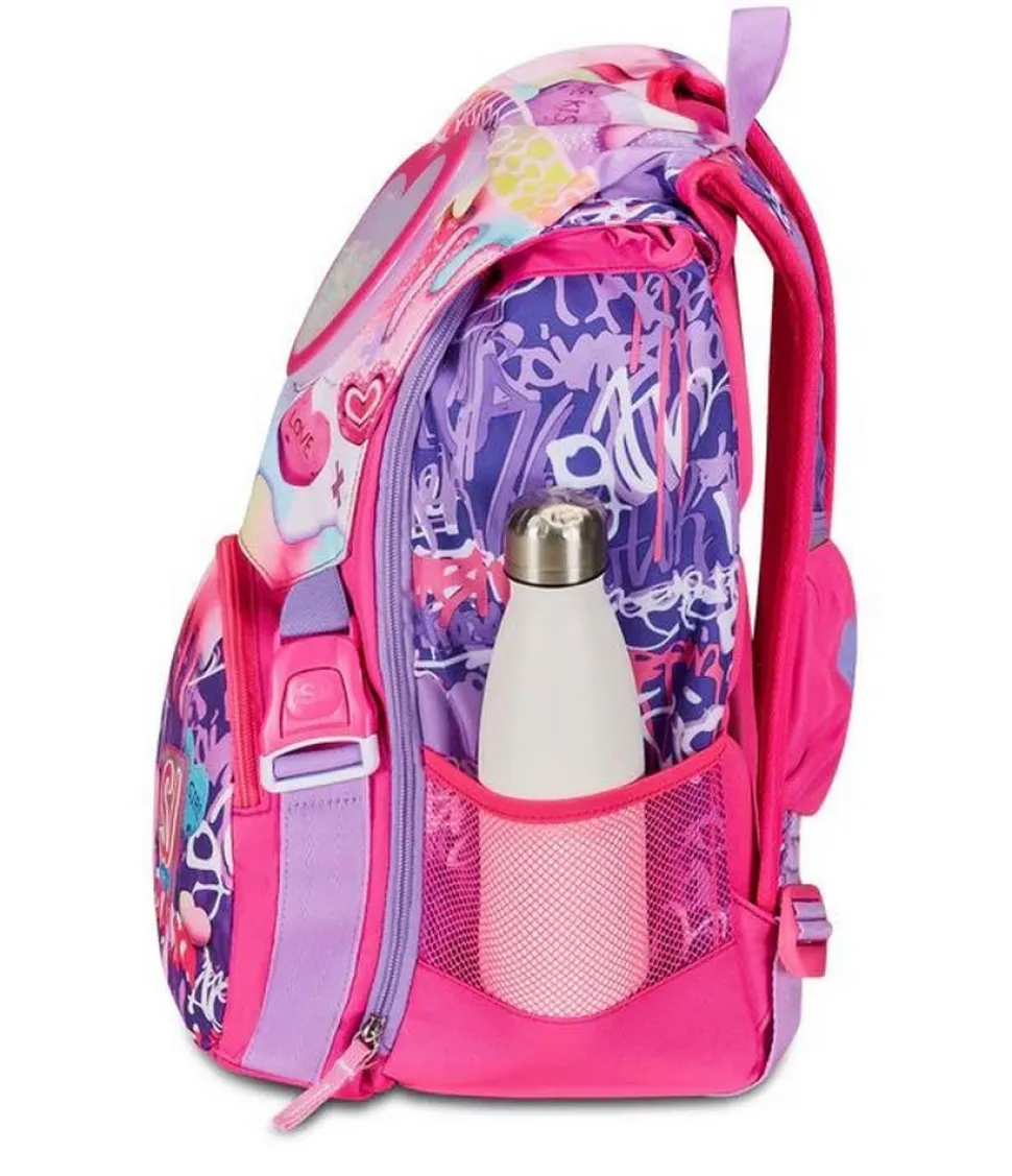 Zaino scuola SJ estensibile Big Sphere Full Girl