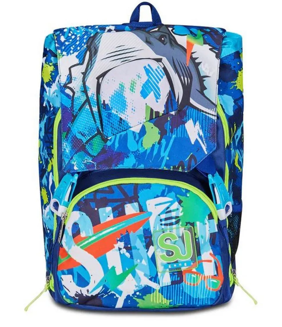 Zaino scuola SJ estensibile Big Sharkstory