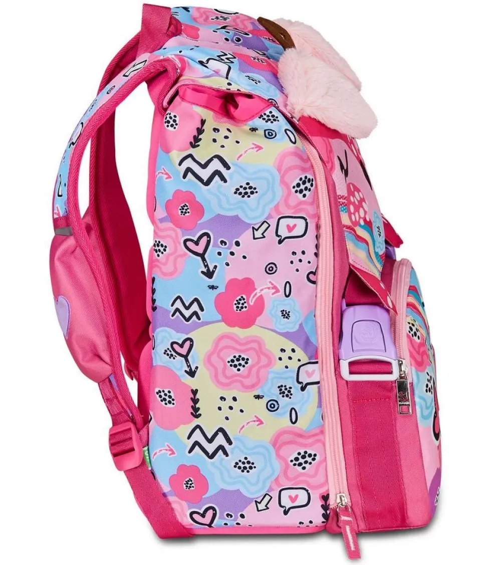 Zaino scuola SJ estensibile Big Pinkhugs