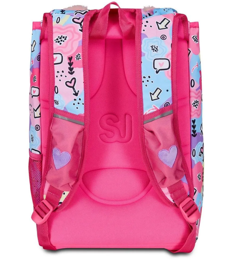 Zaino scuola SJ estensibile Big Pinkhugs