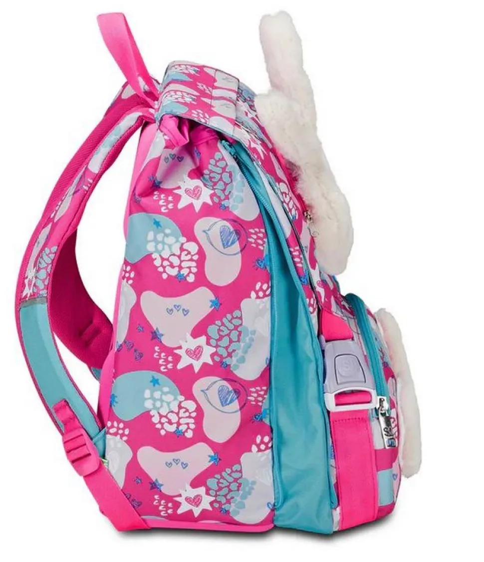 Zaino scuola SJ estensibile Big Pinkfur