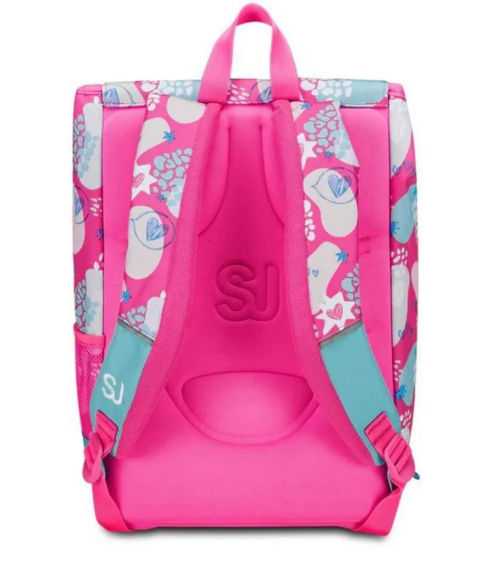 Zaino scuola SJ estensibile Big Pinkfur