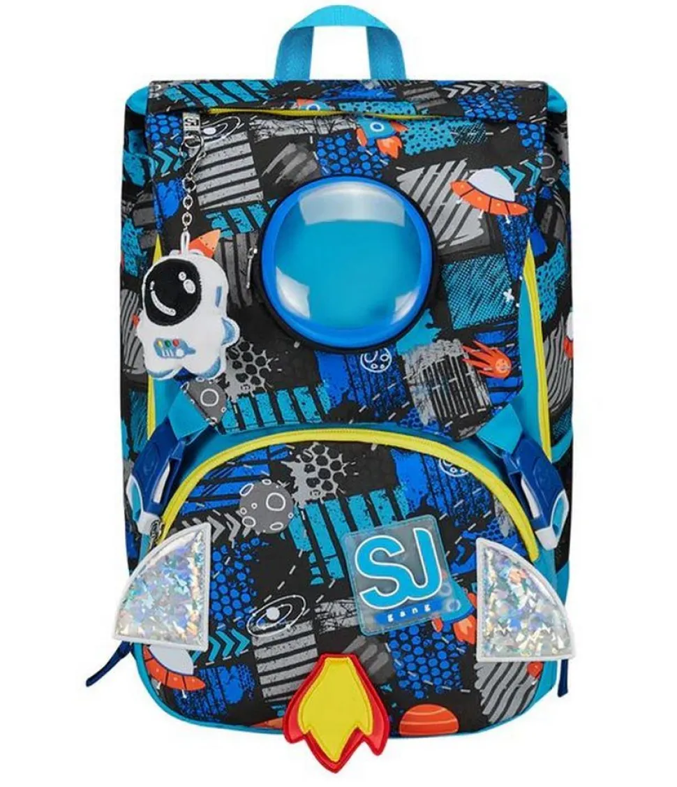 Zaino scuola SJ estensibile Big Go to Space