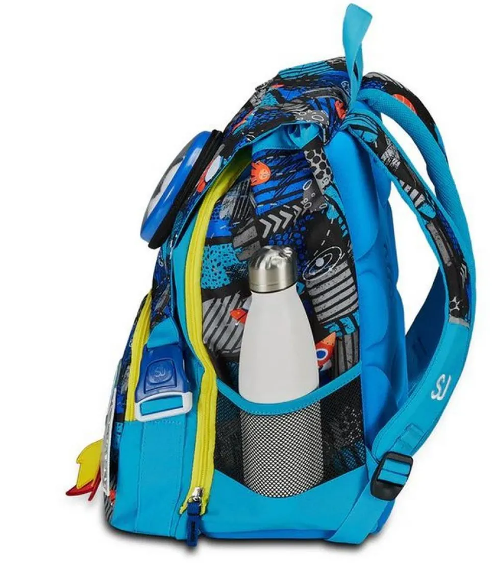Zaino scuola SJ estensibile Big Go to Space