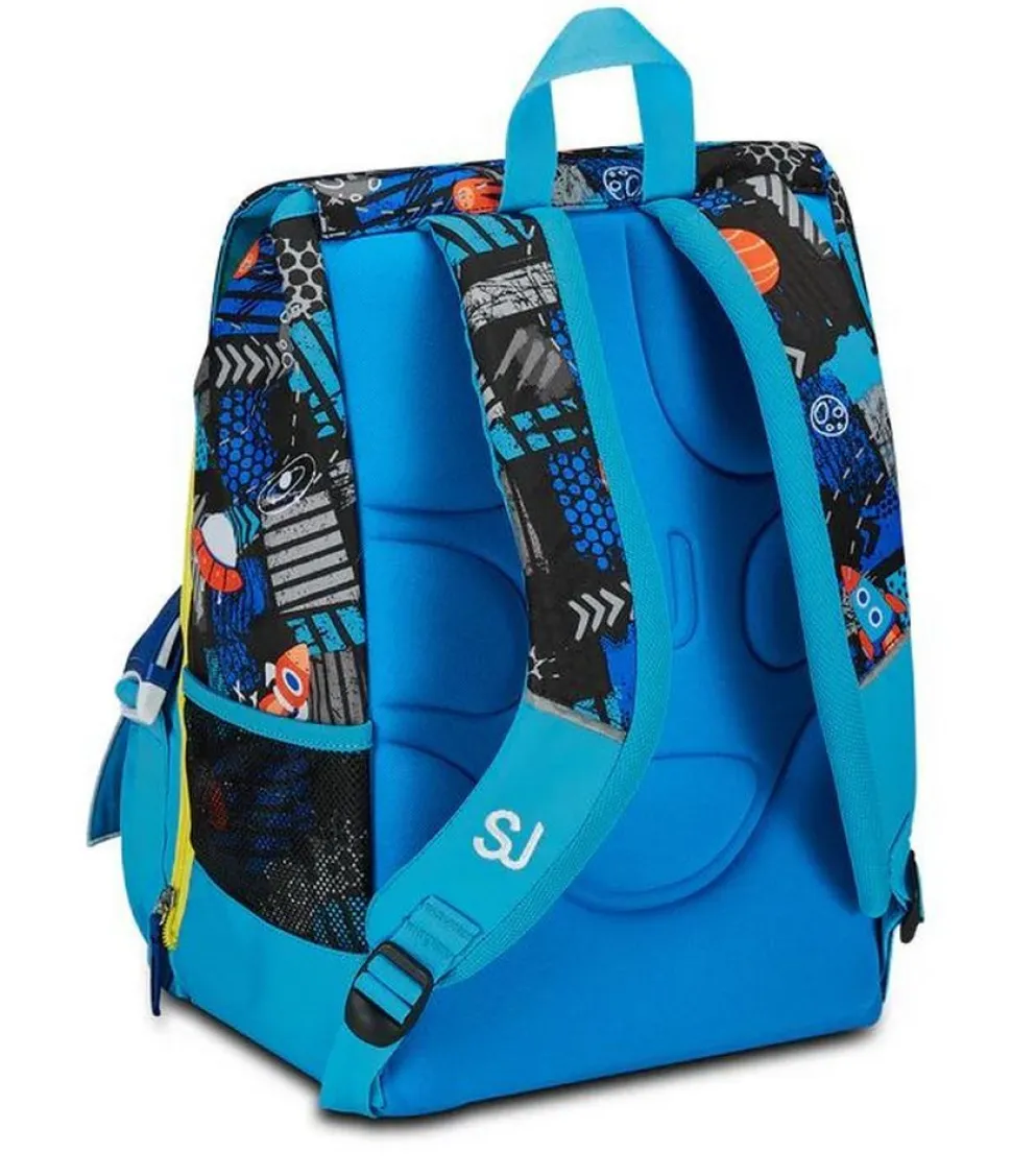 Zaino scuola SJ estensibile Big Go to Space
