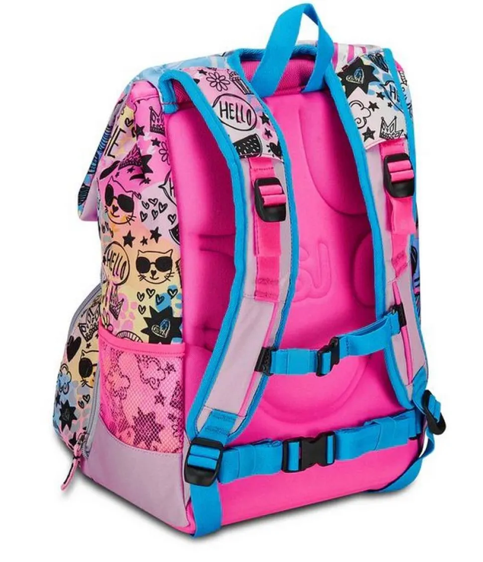 Zaino scuola SJ estensibile Big Colorjam