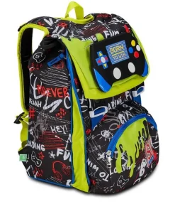 Zaino scuola SJ estensibile Big Born to Fun
