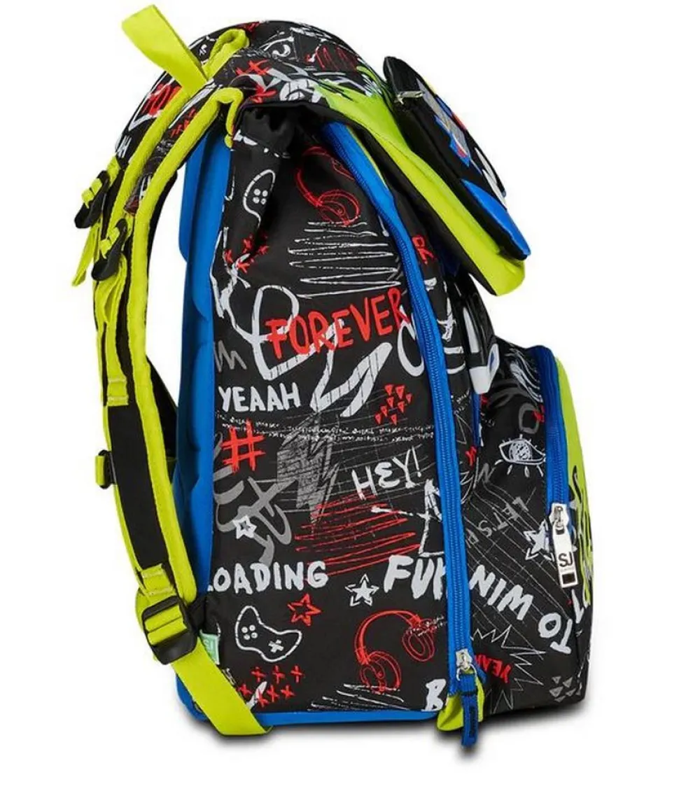 Zaino scuola SJ estensibile Big Born to Fun