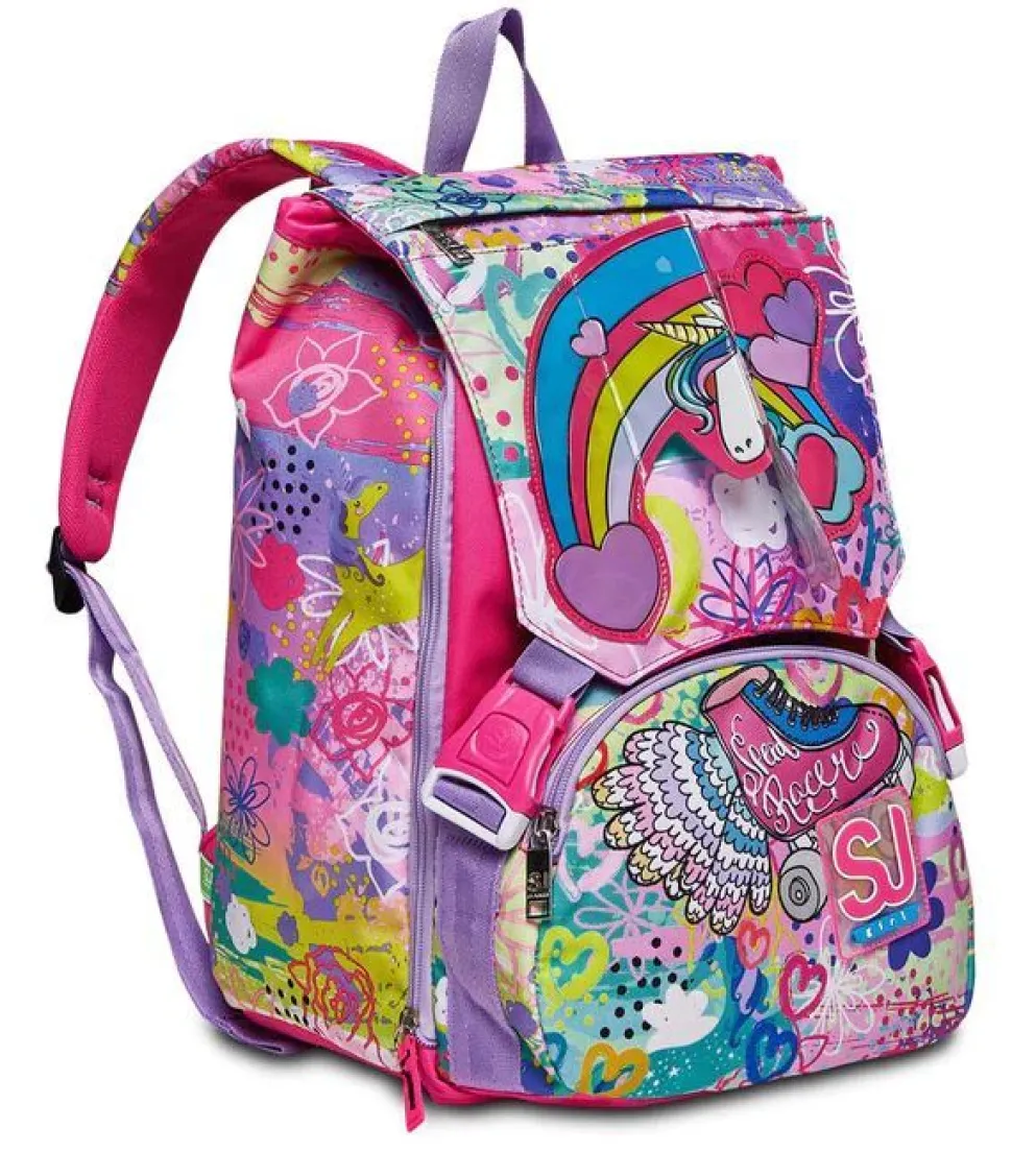 Zaino scuola SJ estensibile Big Magicflip Girl