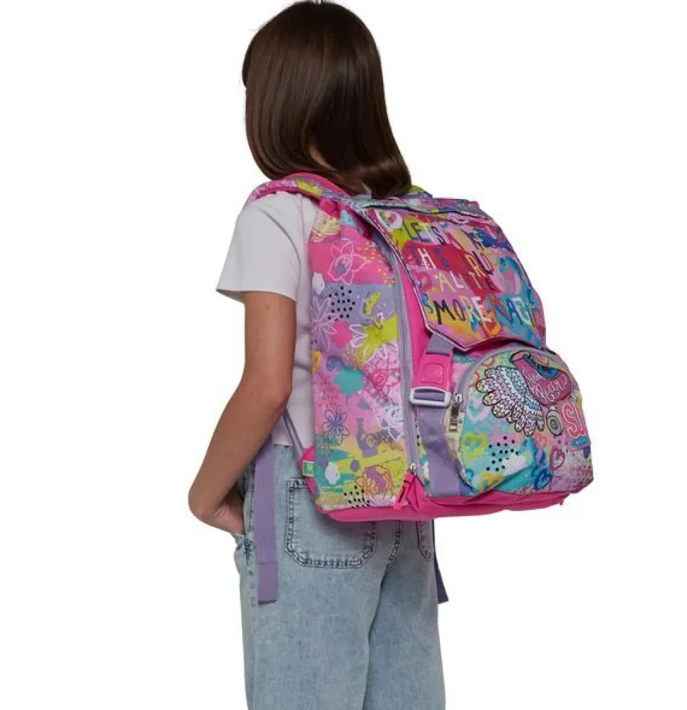 Zaino scuola SJ estensibile Big Magicflip Girl