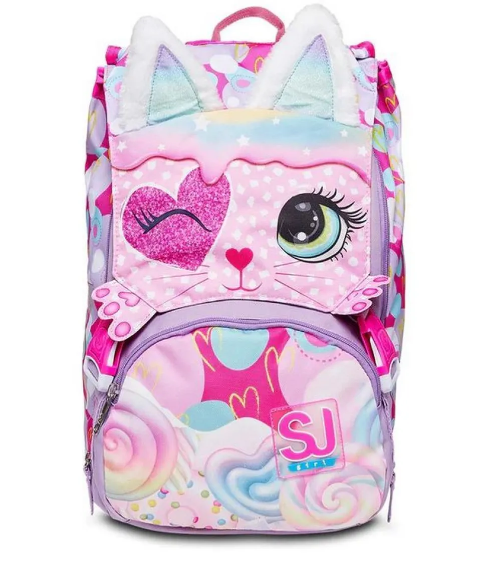 Zaino scuola SJ estensibile Big Heart Lolly