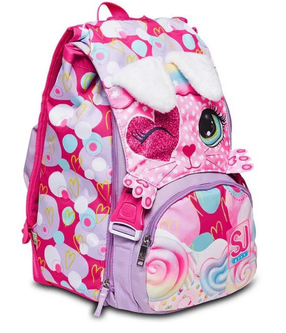 Zaino scuola SJ estensibile Big Heart Lolly
