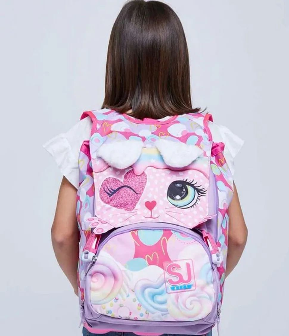 Zaino scuola SJ estensibile Big Heart Lolly