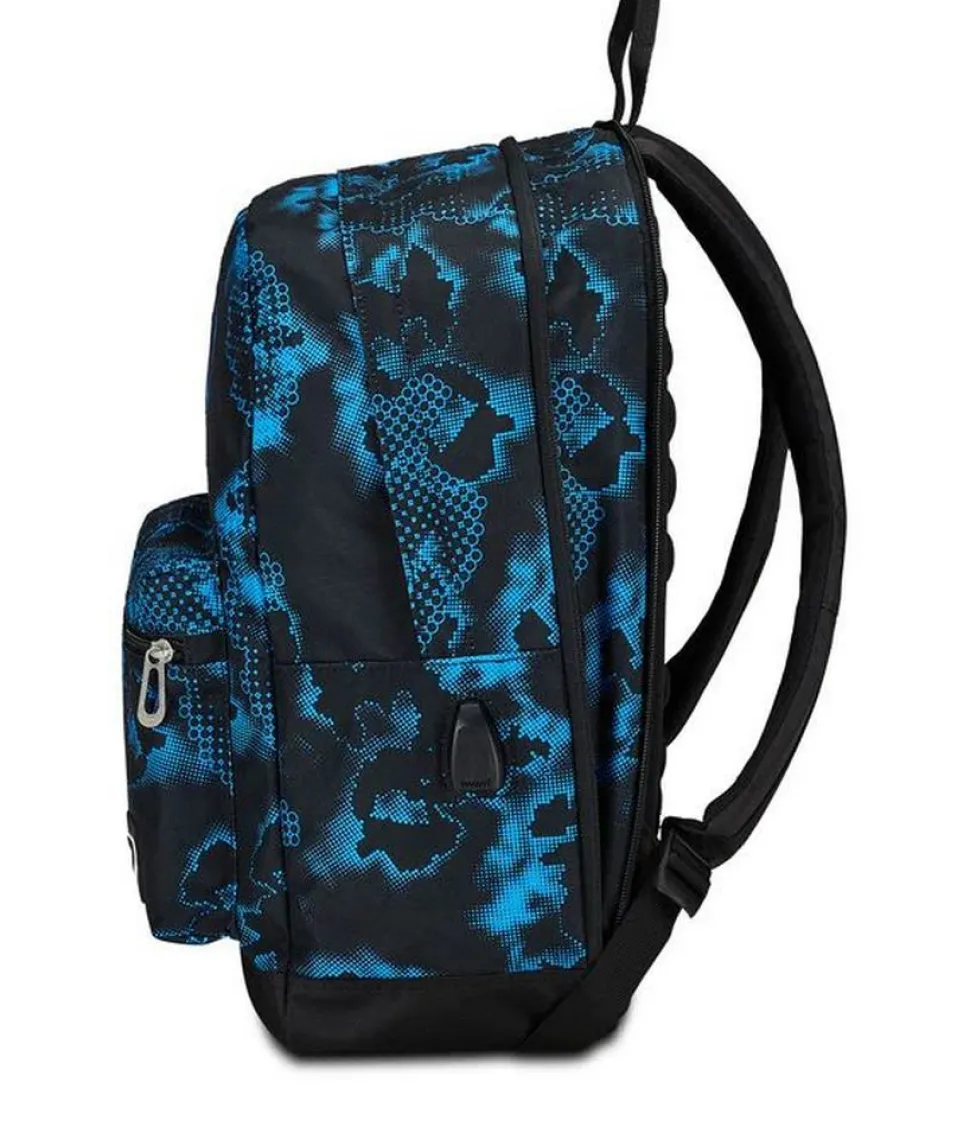 Zaino Seven The Double Pro estensibile Turchese Fluo