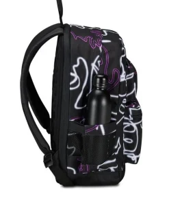 Zaino Seven The Double Pro Pockets estensibile Jet Black