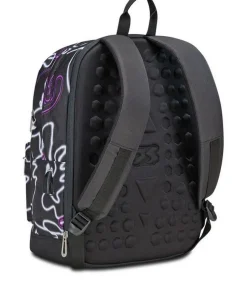 Zaino Seven The Double Pro Pockets estensibile Jet Black