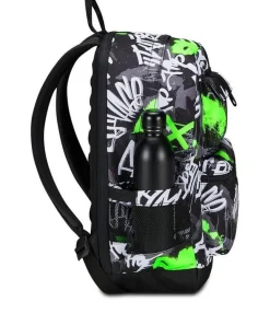 Zaino Seven The Double Pro Pockets estensibile Fluo Green