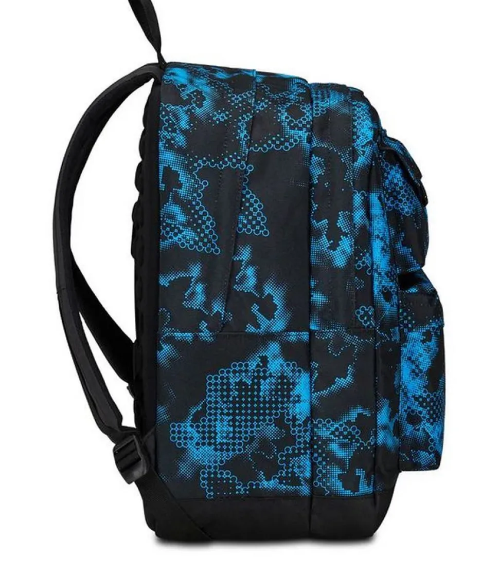 Zaino Seven The Double Pro XXL Pockets Turchese Fluo