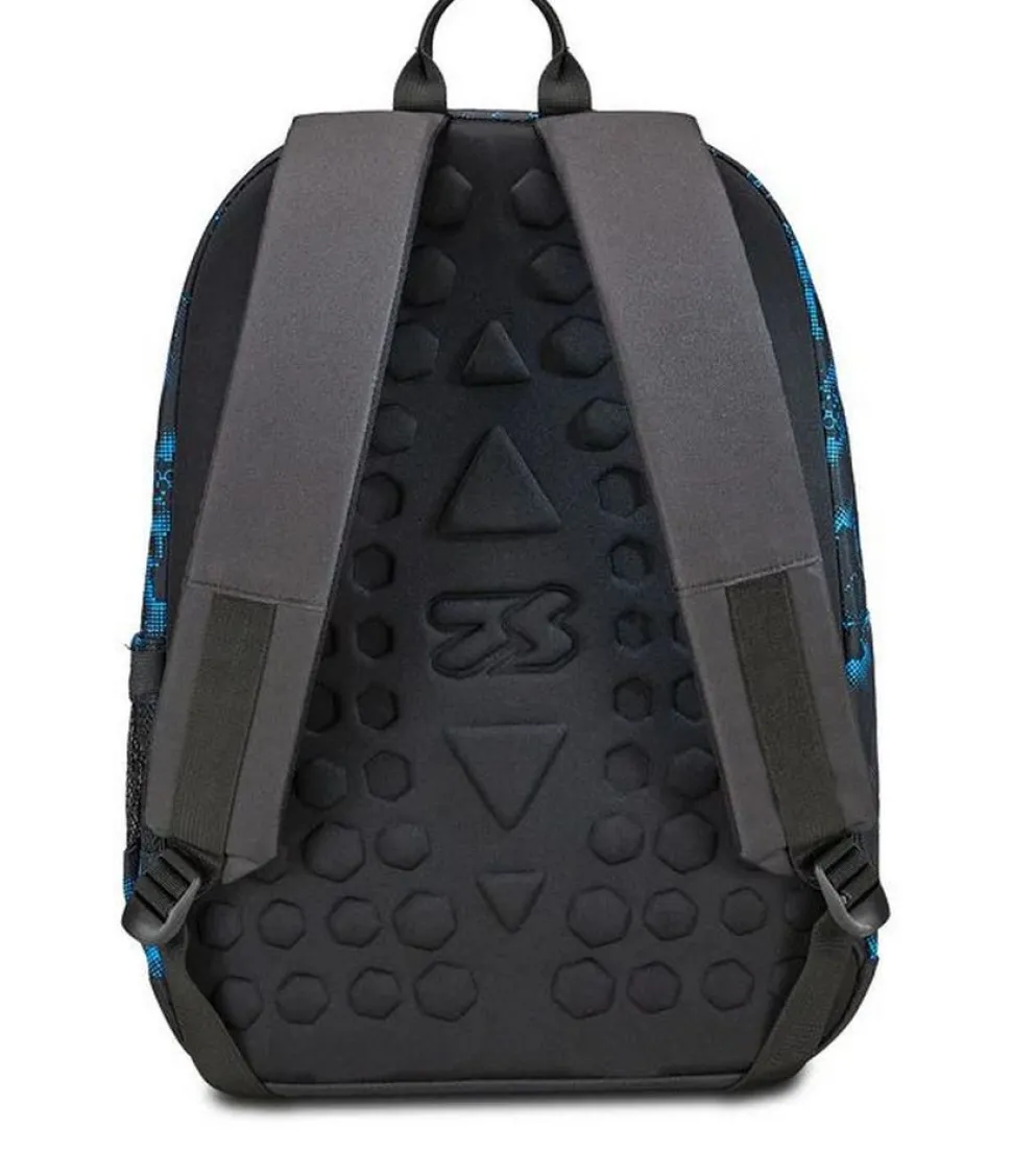 Zaino Seven The Double Pro XXL Pockets Turchese Fluo