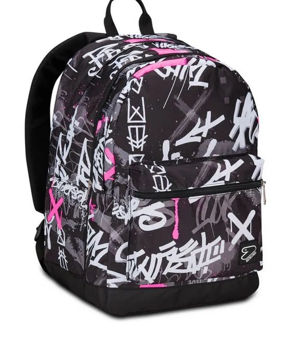 Zaino Seven The Double Pro XXL Detach Reversibile Fluo Fuxia