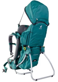 Zaino trekking porta bimbo Deuter Kid Comfort I Alpinegreen-Forest